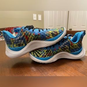 Under Armour Steph Curry Sour Patch Kids SAMPLE Shoe.  Size 10.